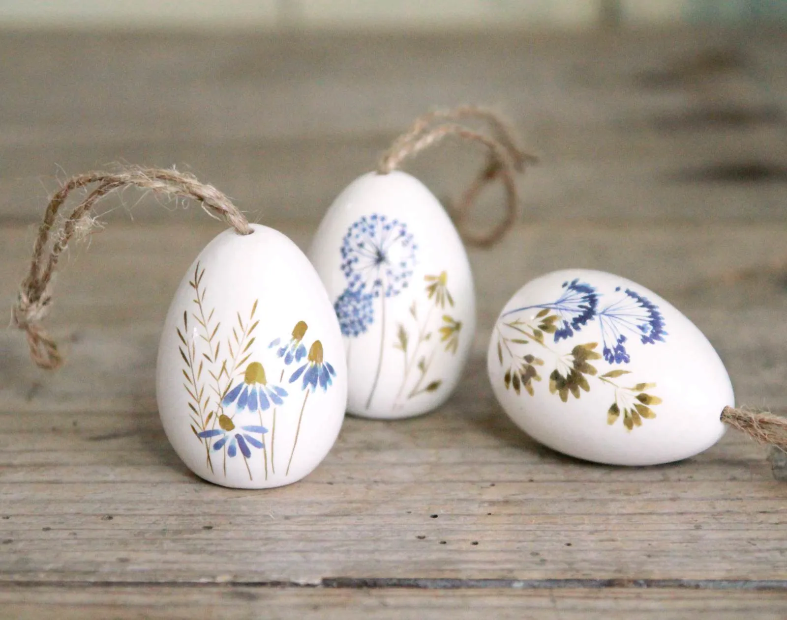 Ceramic Egg Easter Decoration