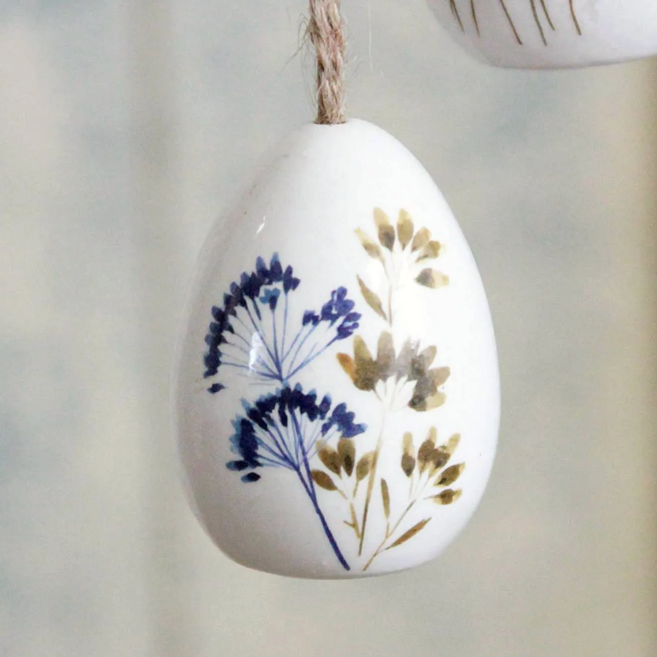 Ceramic Egg Easter Decoration