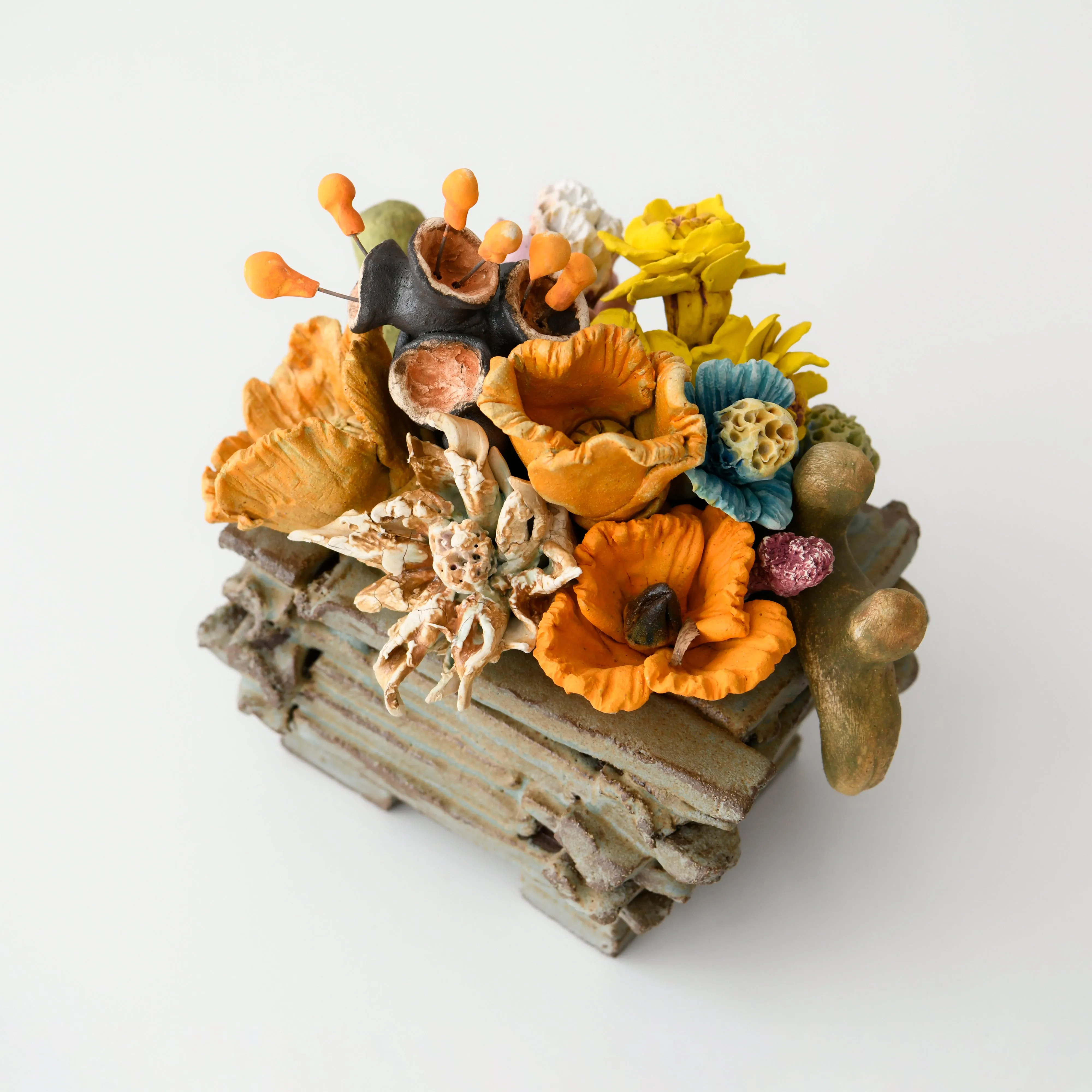 Ceramic Flower Garden III