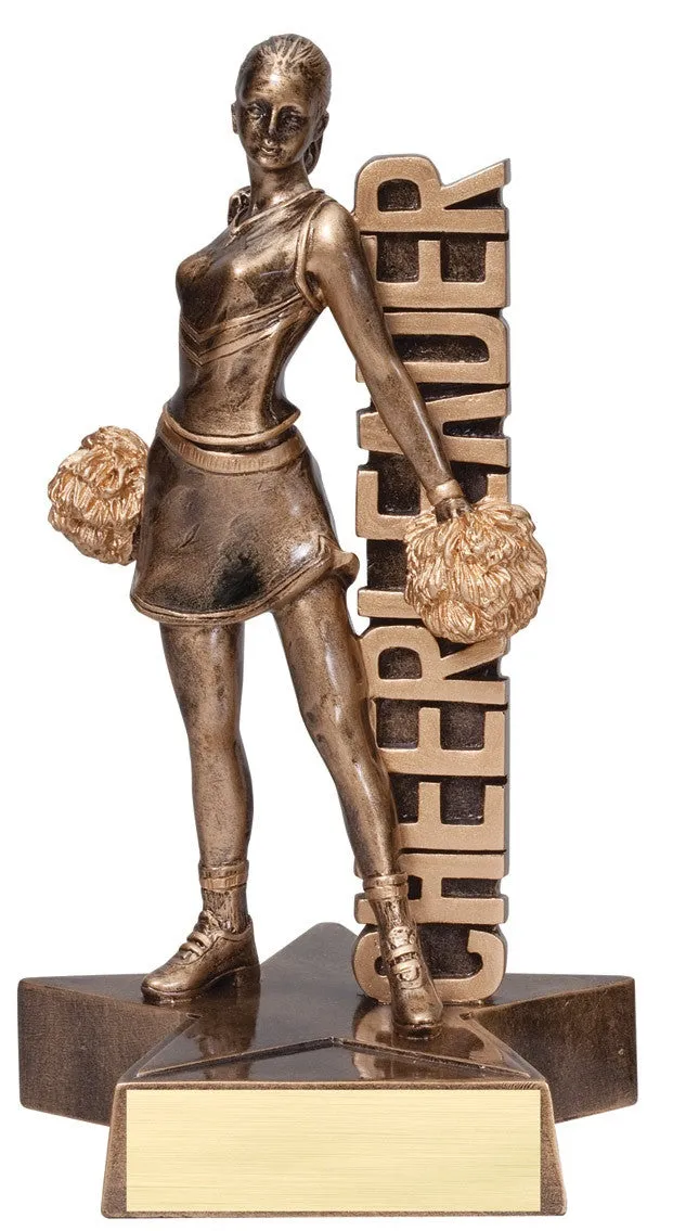 Cheerleader 6" Billboard Series Resin