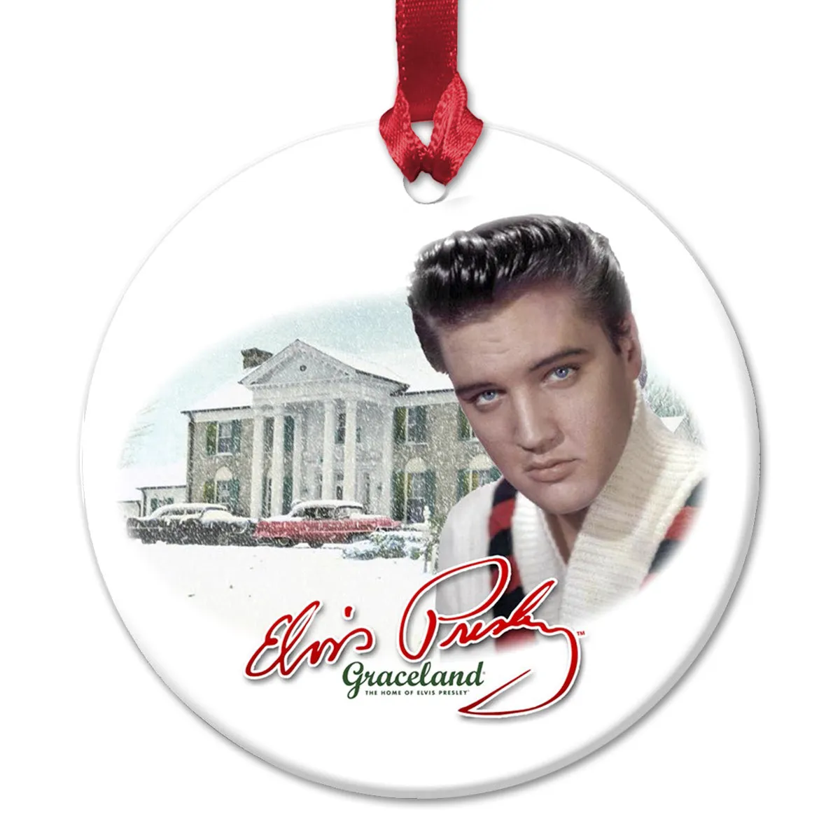 Christmas At Graceland Boxed Ornament