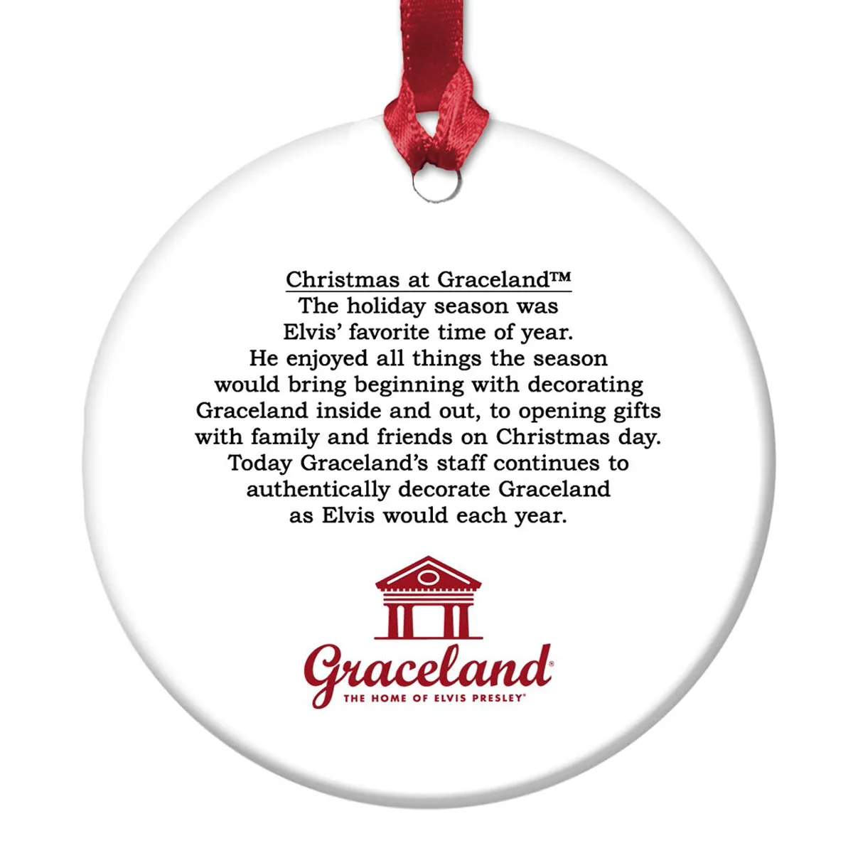 Christmas At Graceland Boxed Ornament