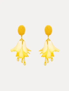 Classic Impatiens Clip-On Earrings