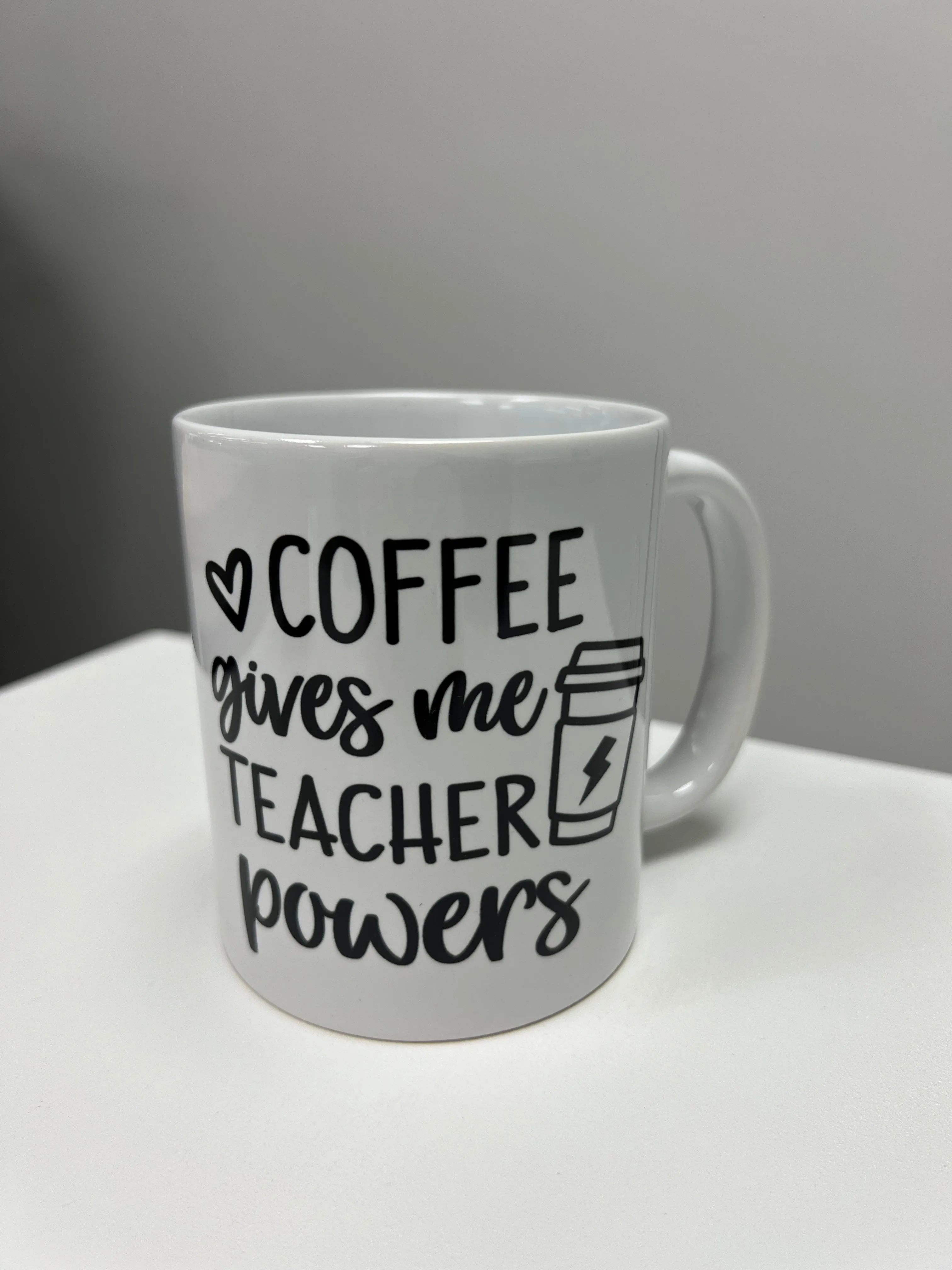 Coffee Gives Me Teacher Powers Mug