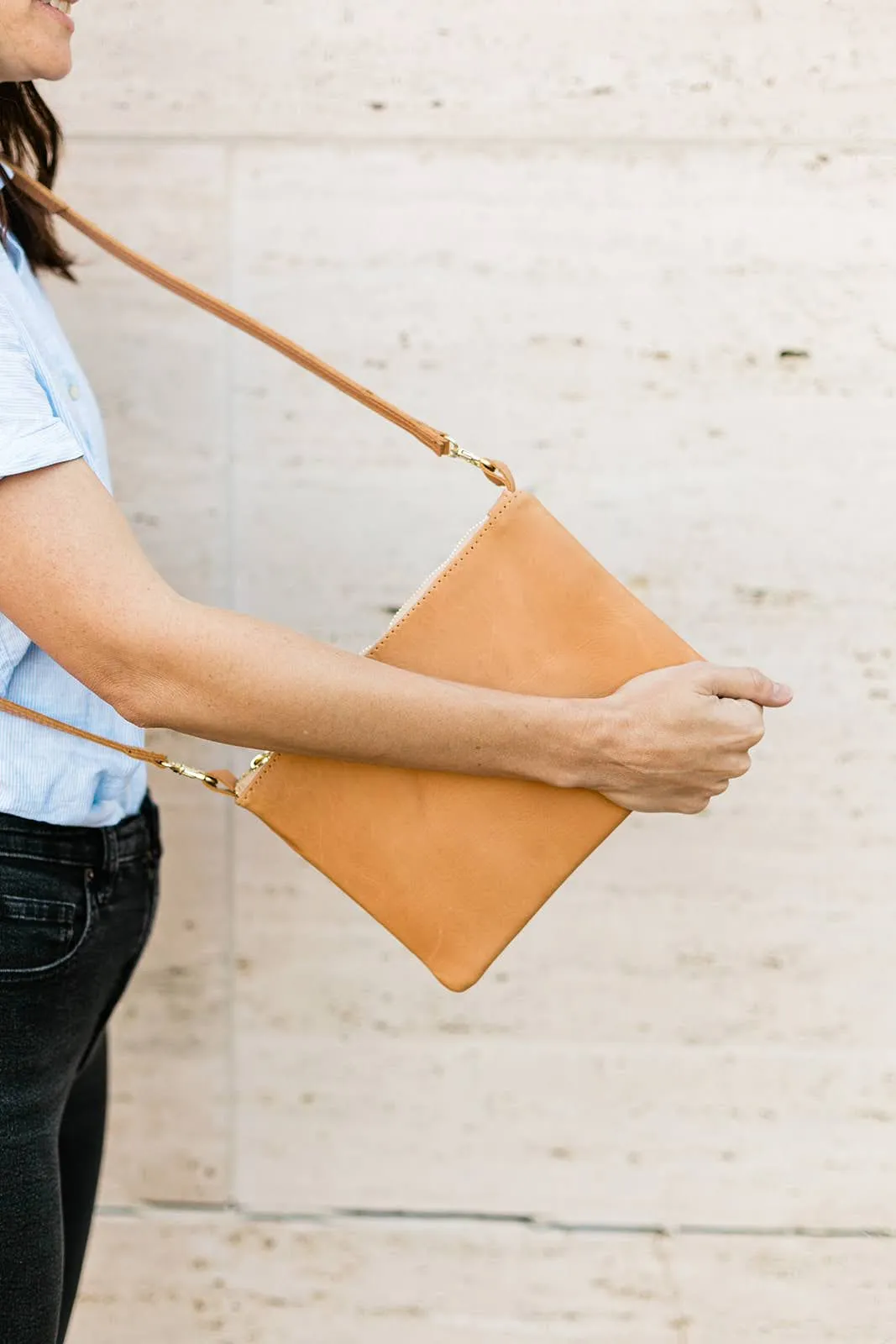 Crossbody in Caramel (Ethiopia Collection)