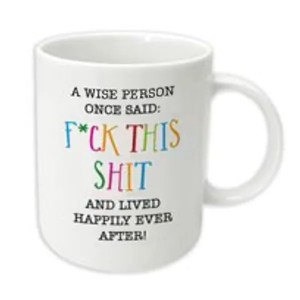 Crude Workplace Ceramic Mugs