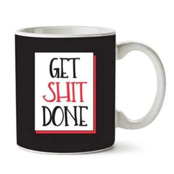 Crude Workplace Ceramic Mugs