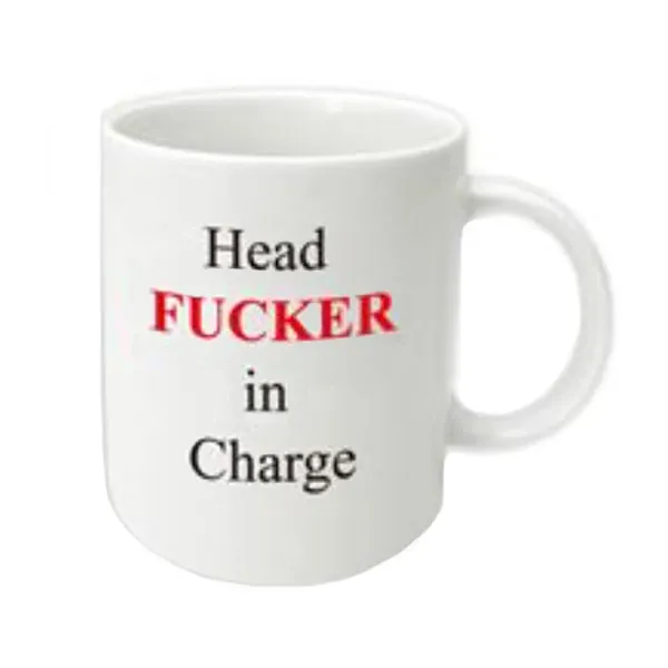 Crude Workplace Ceramic Mugs