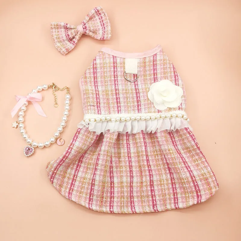 Cute Cat Dress - Fashionable Pet Skirt