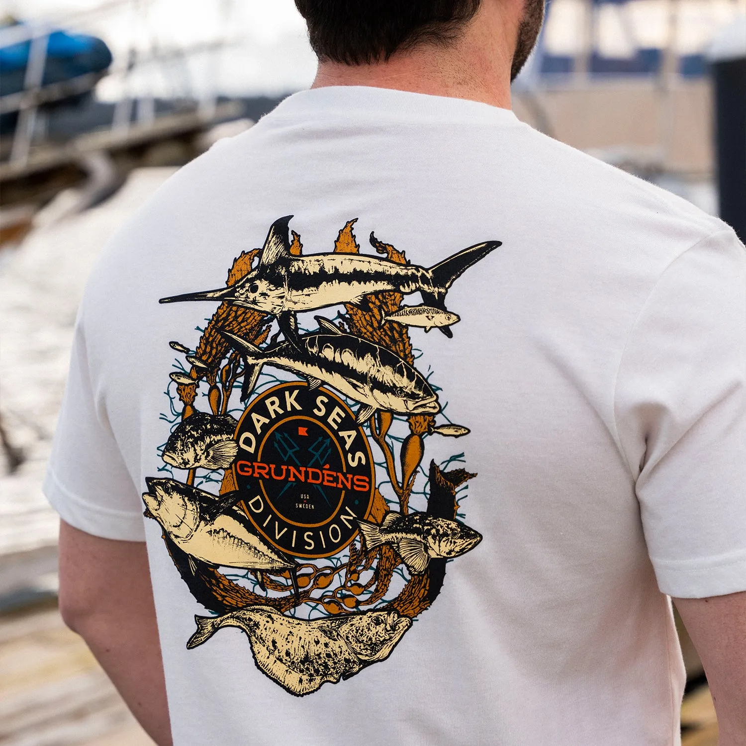 Dark Seas X Grundéns Coastal Region SS T-Shirt