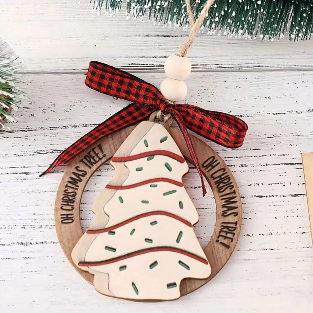 Deck the Halls with This Adorable 'Oh Christmas Tree!' Ornament!