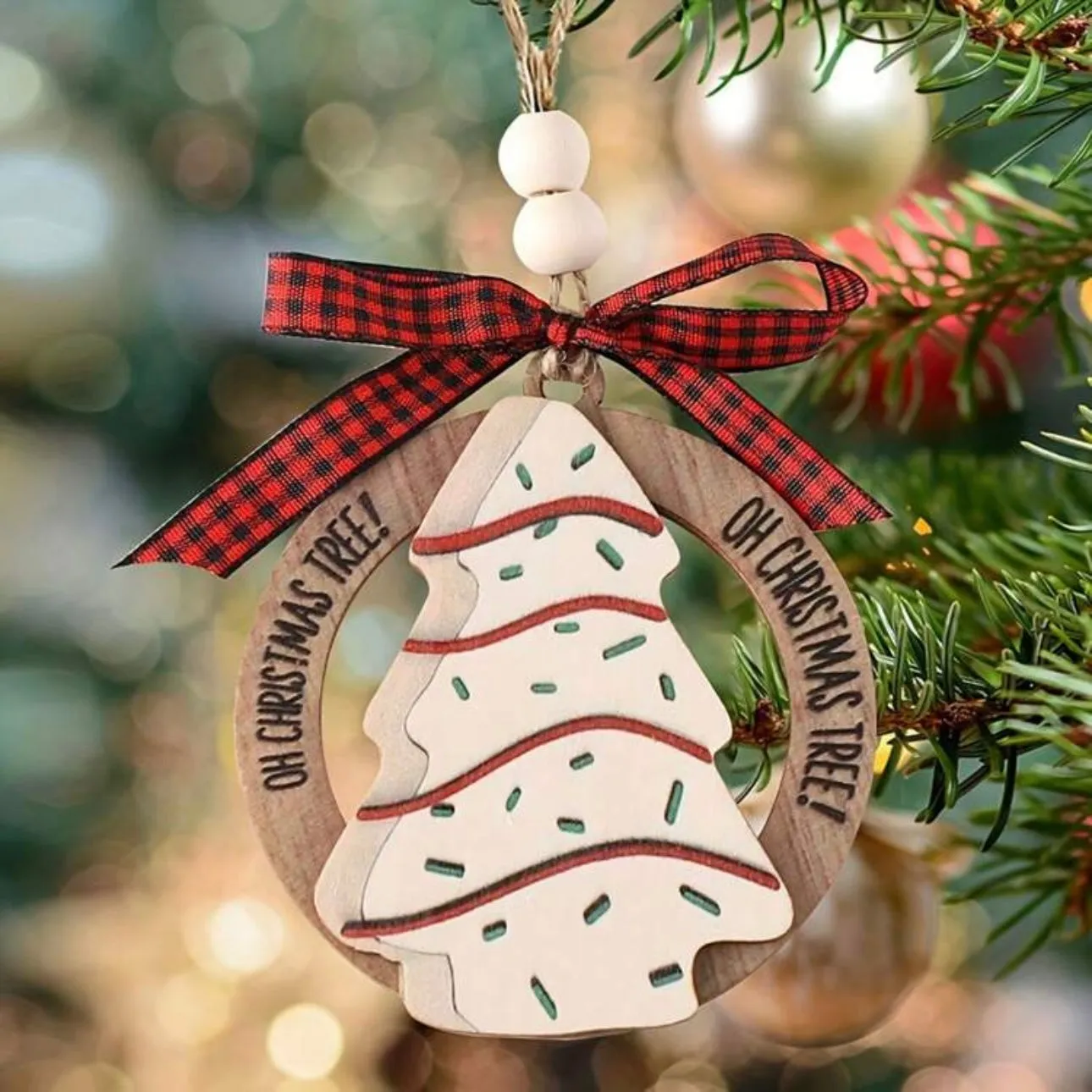 Deck the Halls with This Adorable 'Oh Christmas Tree!' Ornament!