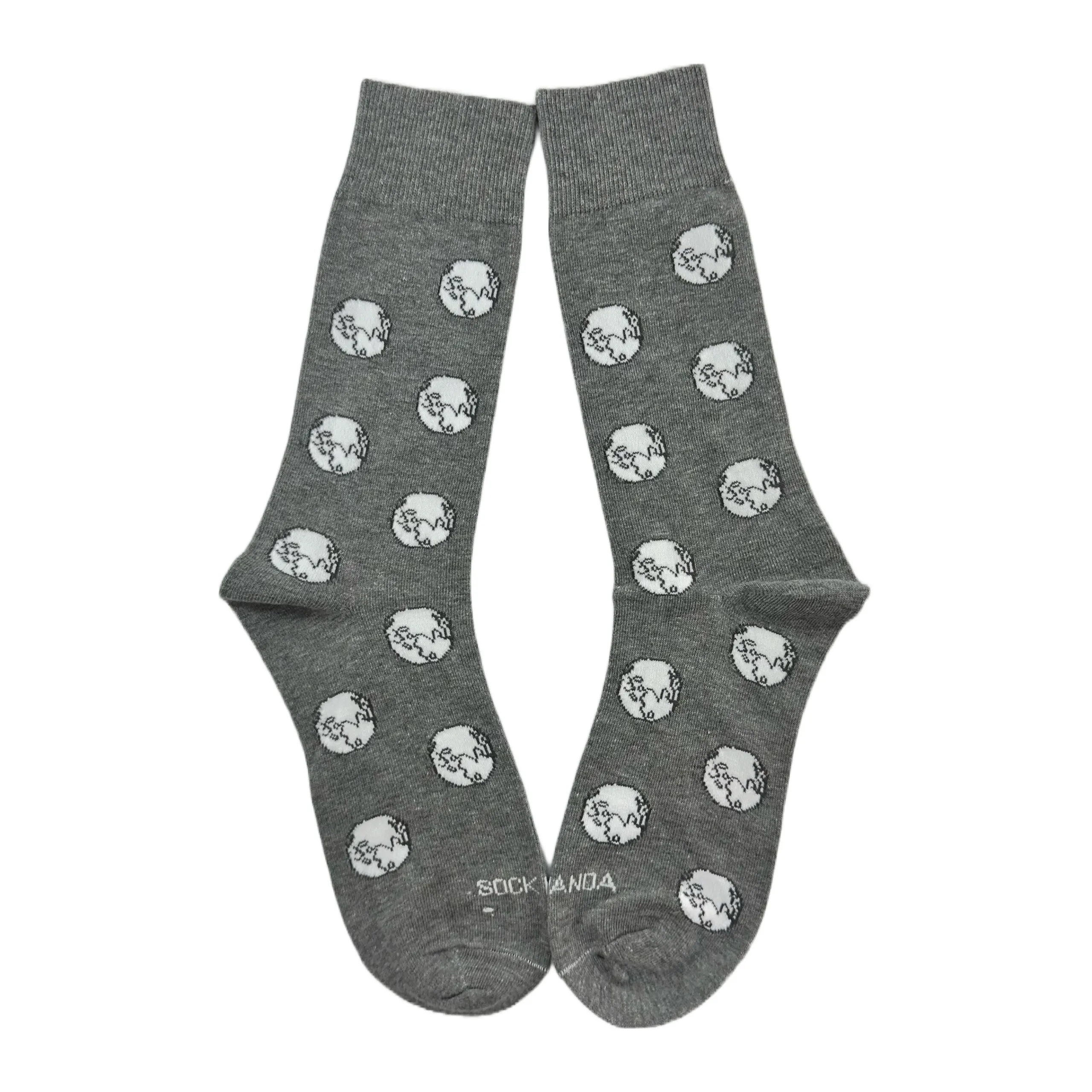 Earth Pattern Socks from the Sock Panda (Adult Large - Men's Shoe Sizes 8-12)