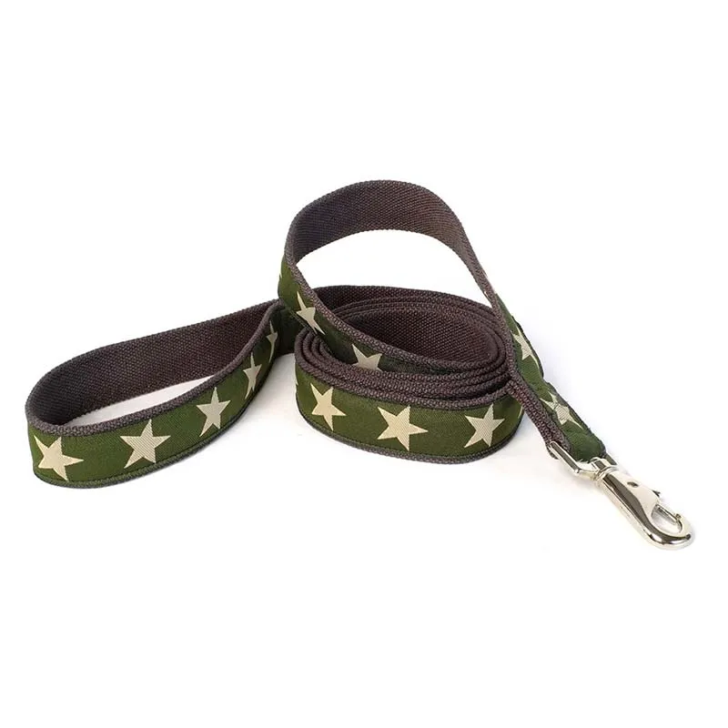 Earthdog 6' Hemp Dog Leash in Star Pattern * Save 10% Buy 2 *