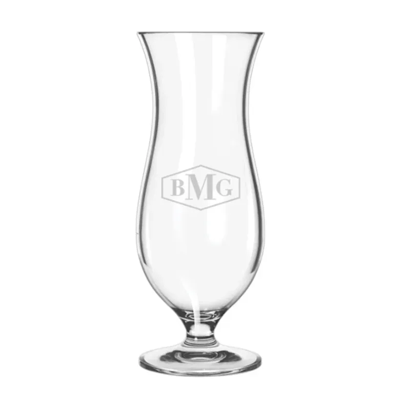 Engraved Acrylic Hurricane Glass