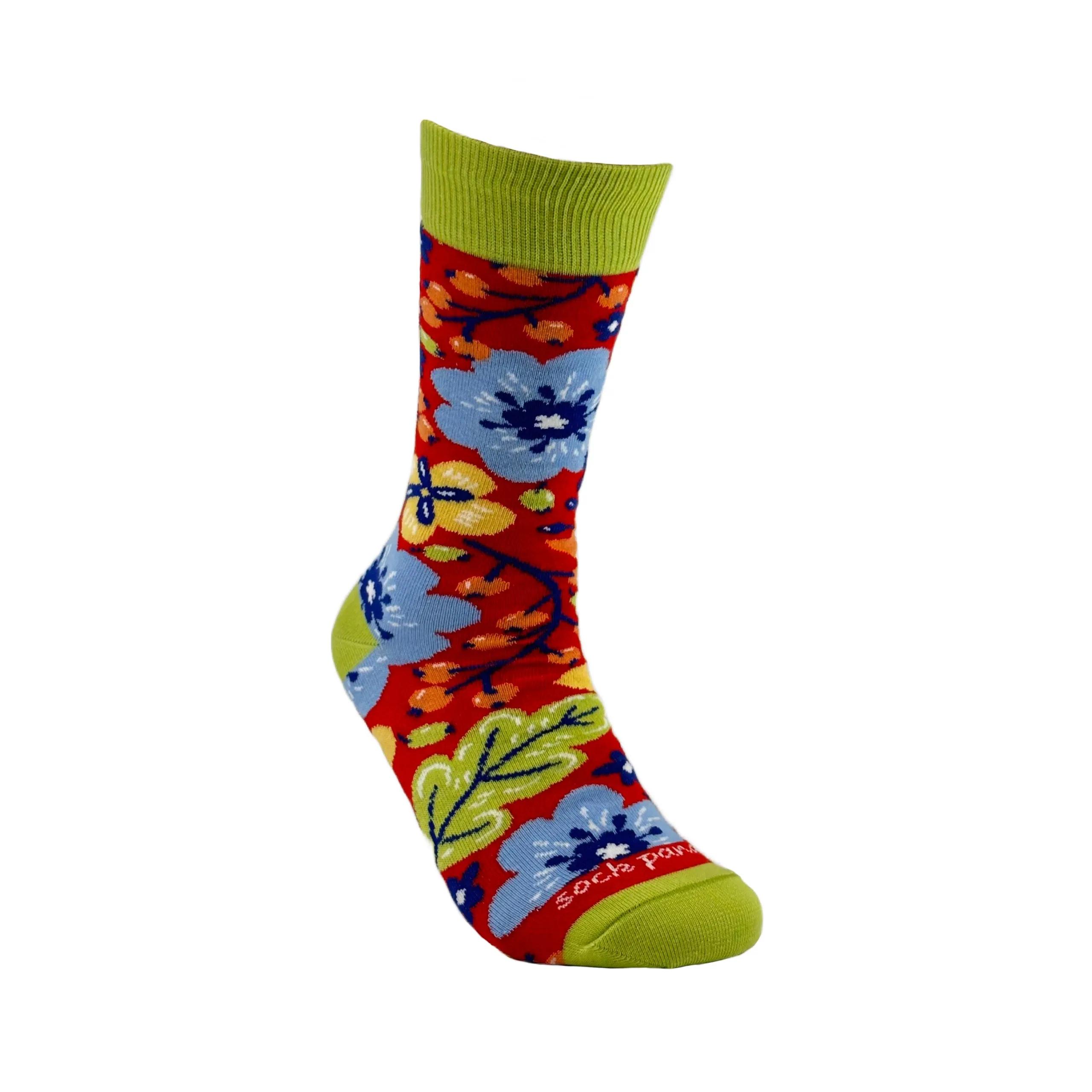 Exotic Flower Socks from the Sock Panda (Adult Medium - Women's Shoe Sizes 5-10)