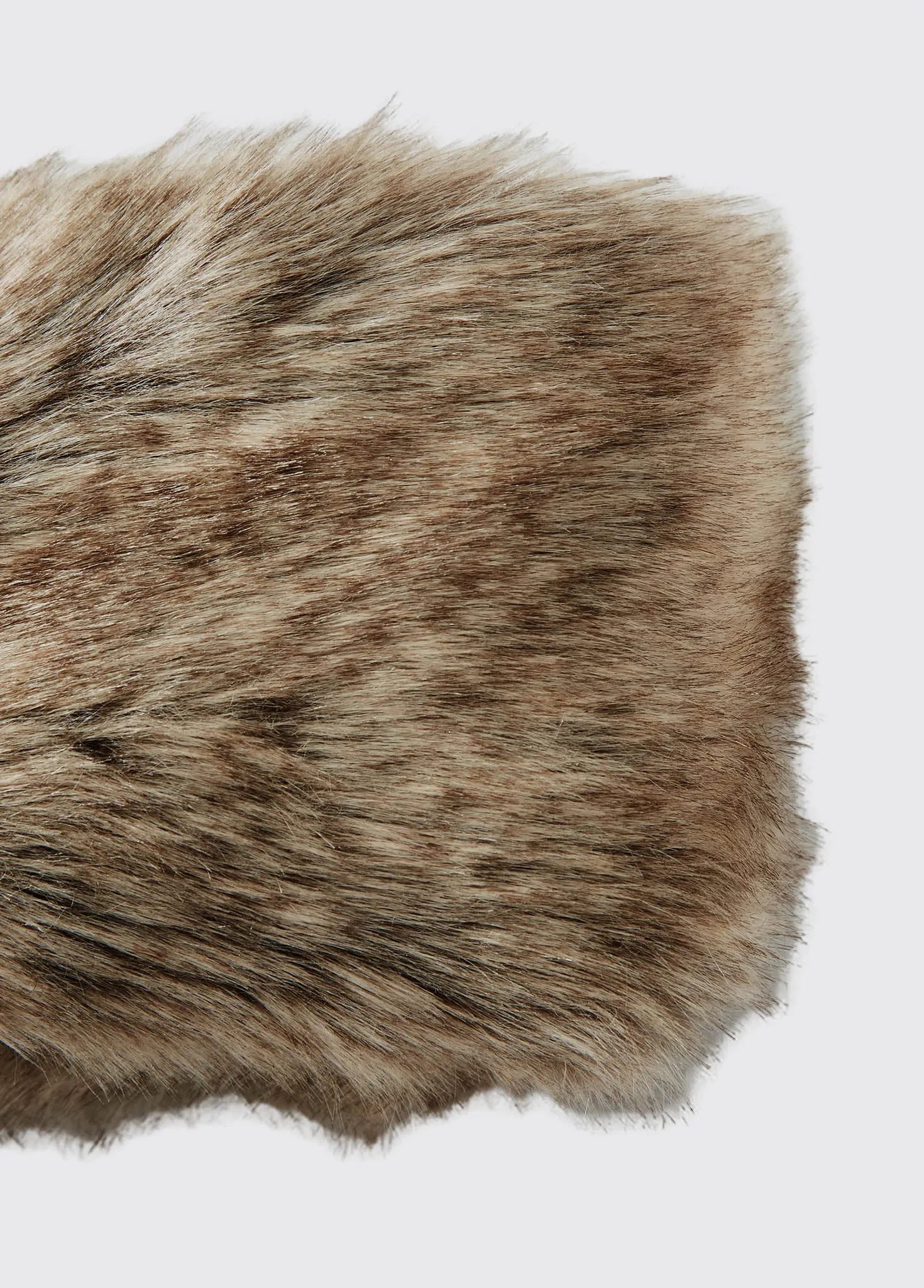 Faux Ladies Fur Headband - Elk