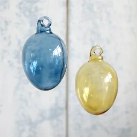 Glass Egg Decoration