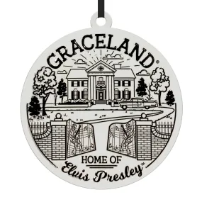 Graceland Line Art Ornament