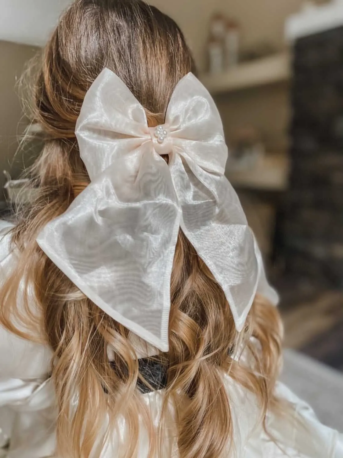 Helena Organza Hair Bow