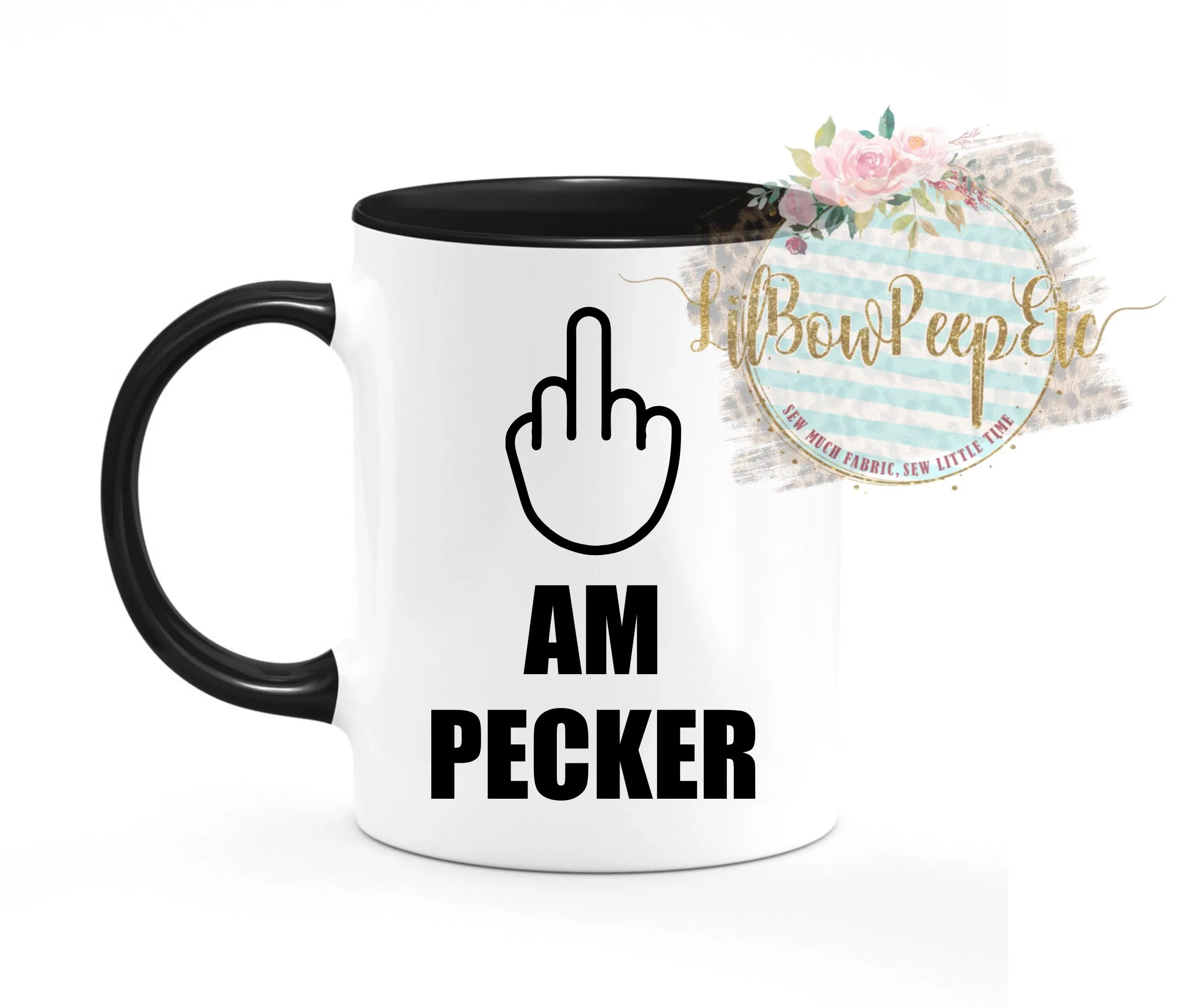 I Am Pecker Custom Mug