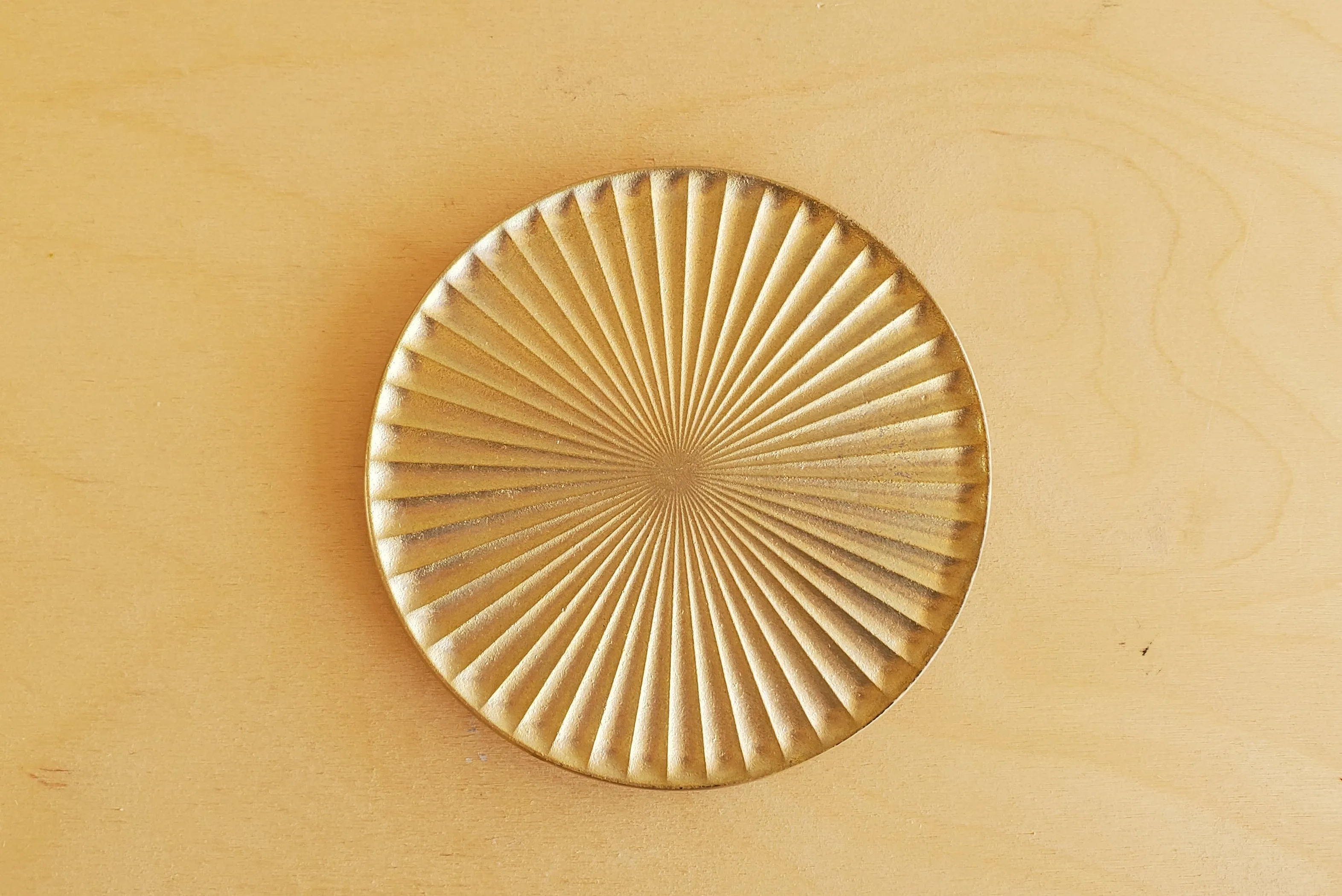 Japanese Brass Coaster