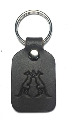 Kakadu Leather Keyring