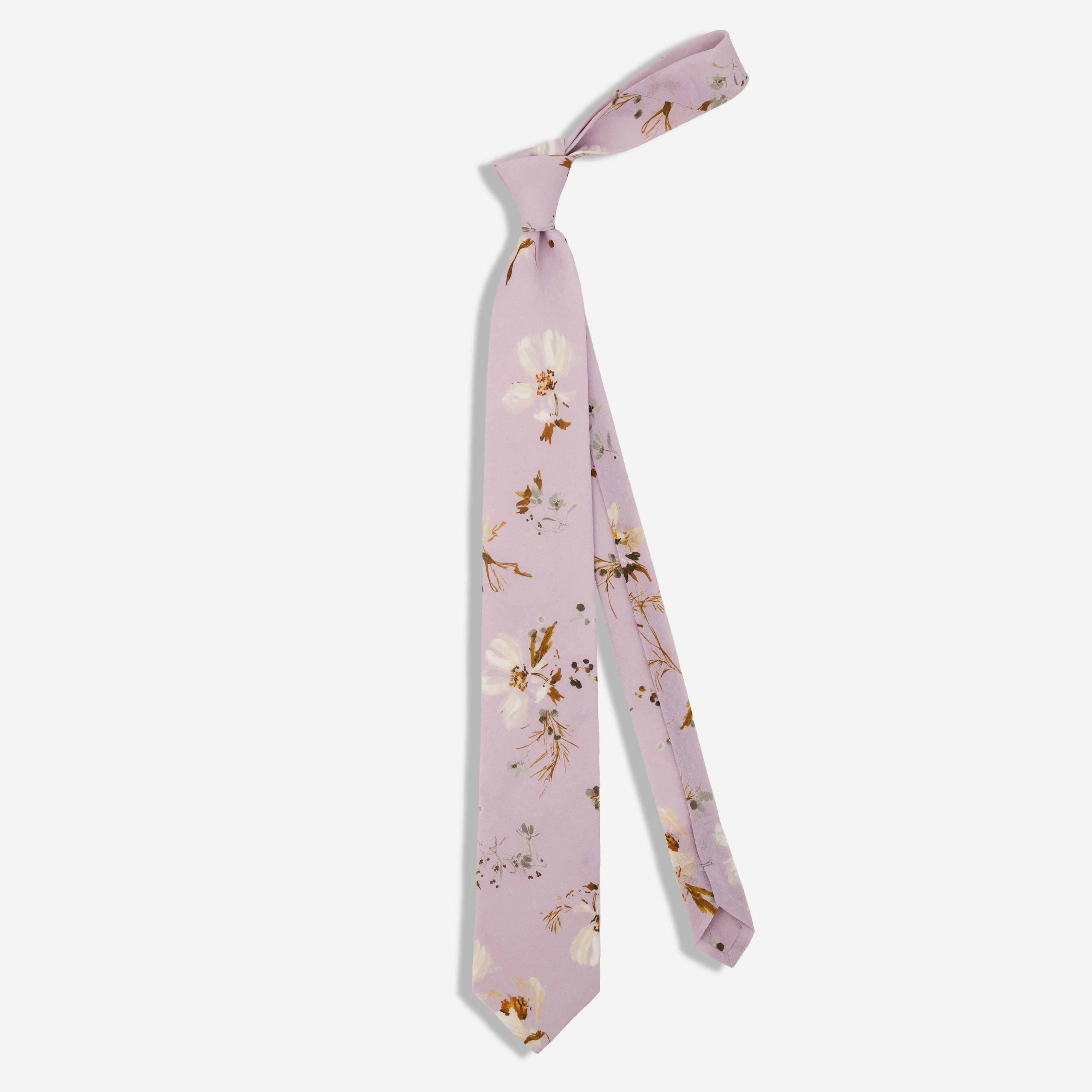 Kelly Ventura x Tie Bar Petal Palette Floral Lavender Tie