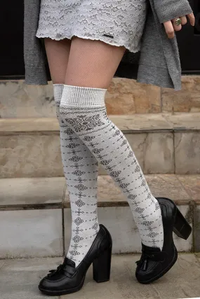 Knockout Bouquet Bamboo Knee Socks