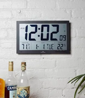 Large Atomic Digital Clock with Stand