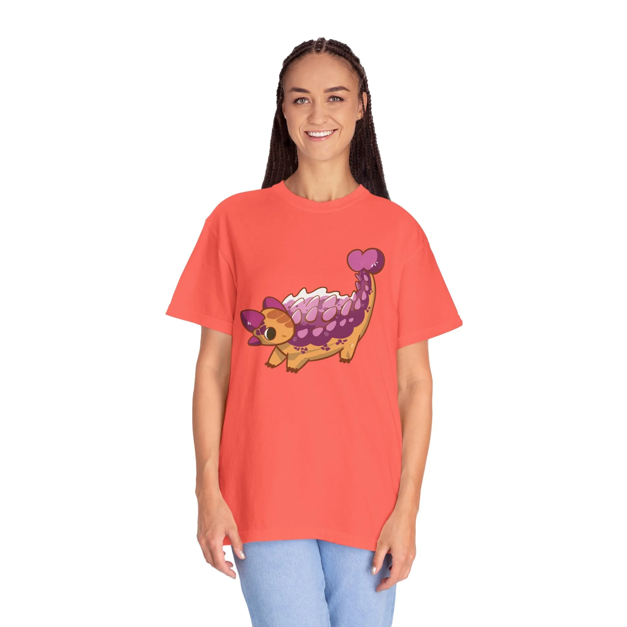 Lesbian Pride Ankylosaurus T-Shirt