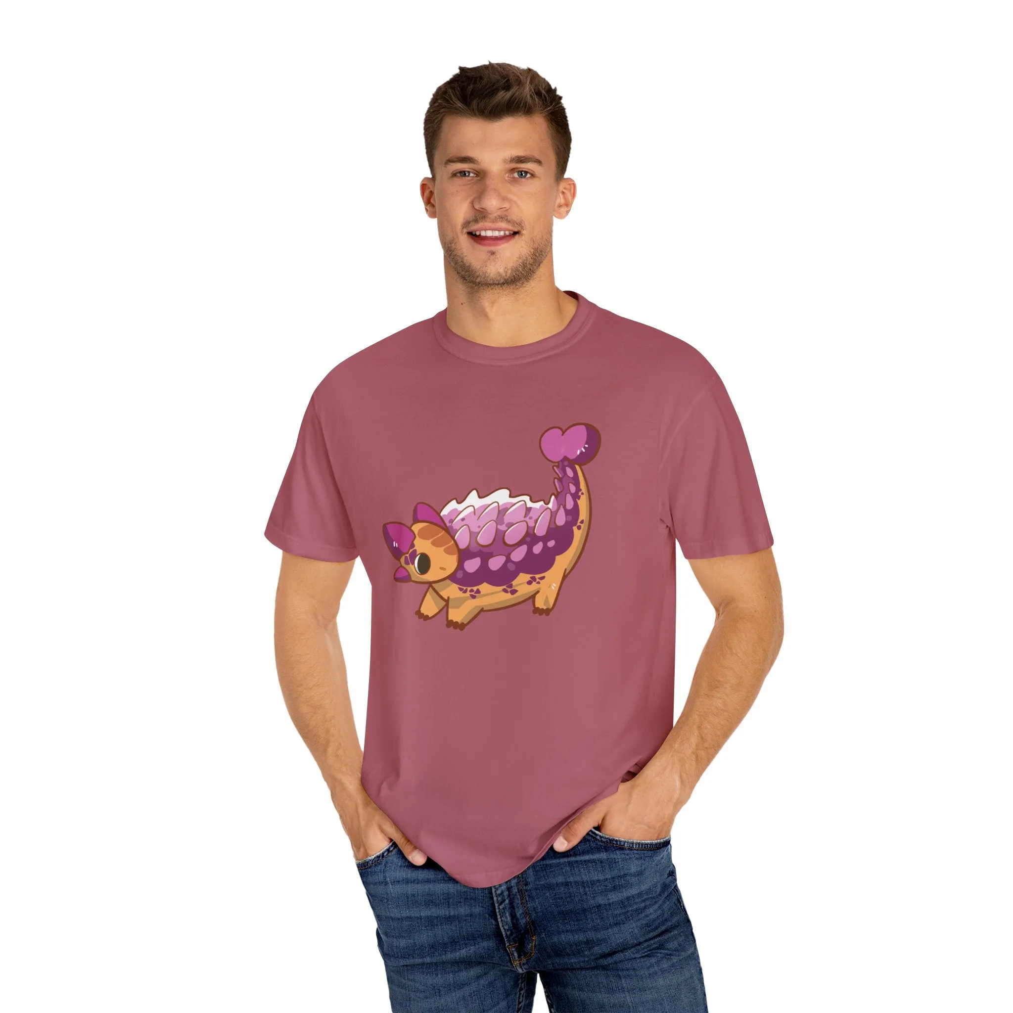 Lesbian Pride Ankylosaurus T-Shirt