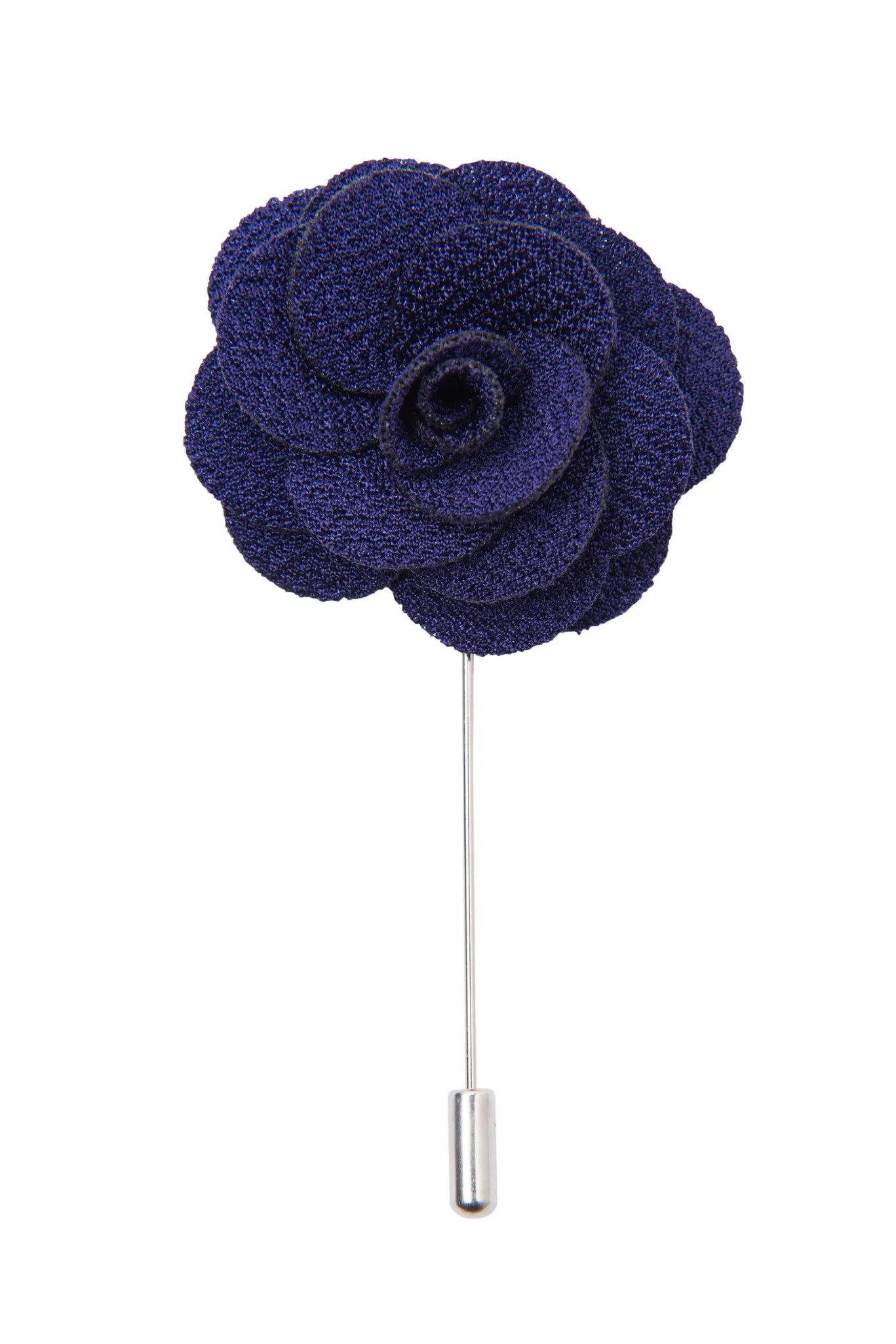 Marblehead Dark Purple Lapel Flower