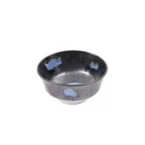 Matthias Kaiser Black and Blue Glazed Bowl