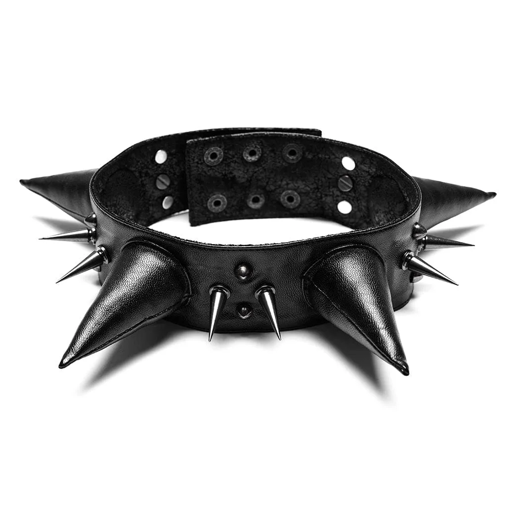 Men's Gothic Pointed Choker