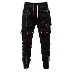 Men's Punk Big Pocket Jogger Pants