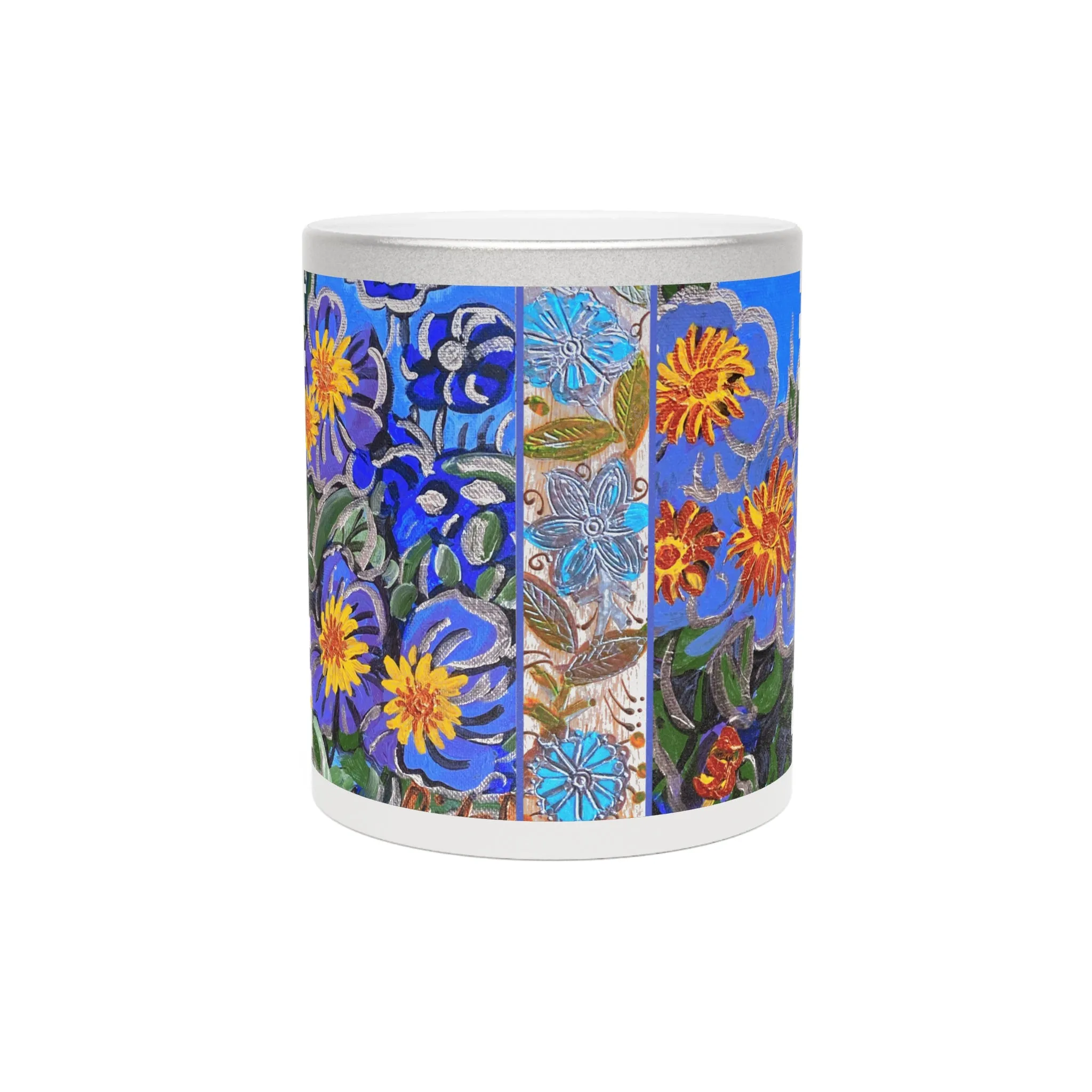 Metallic Mug (Silver\Gold) - The Happy Blues