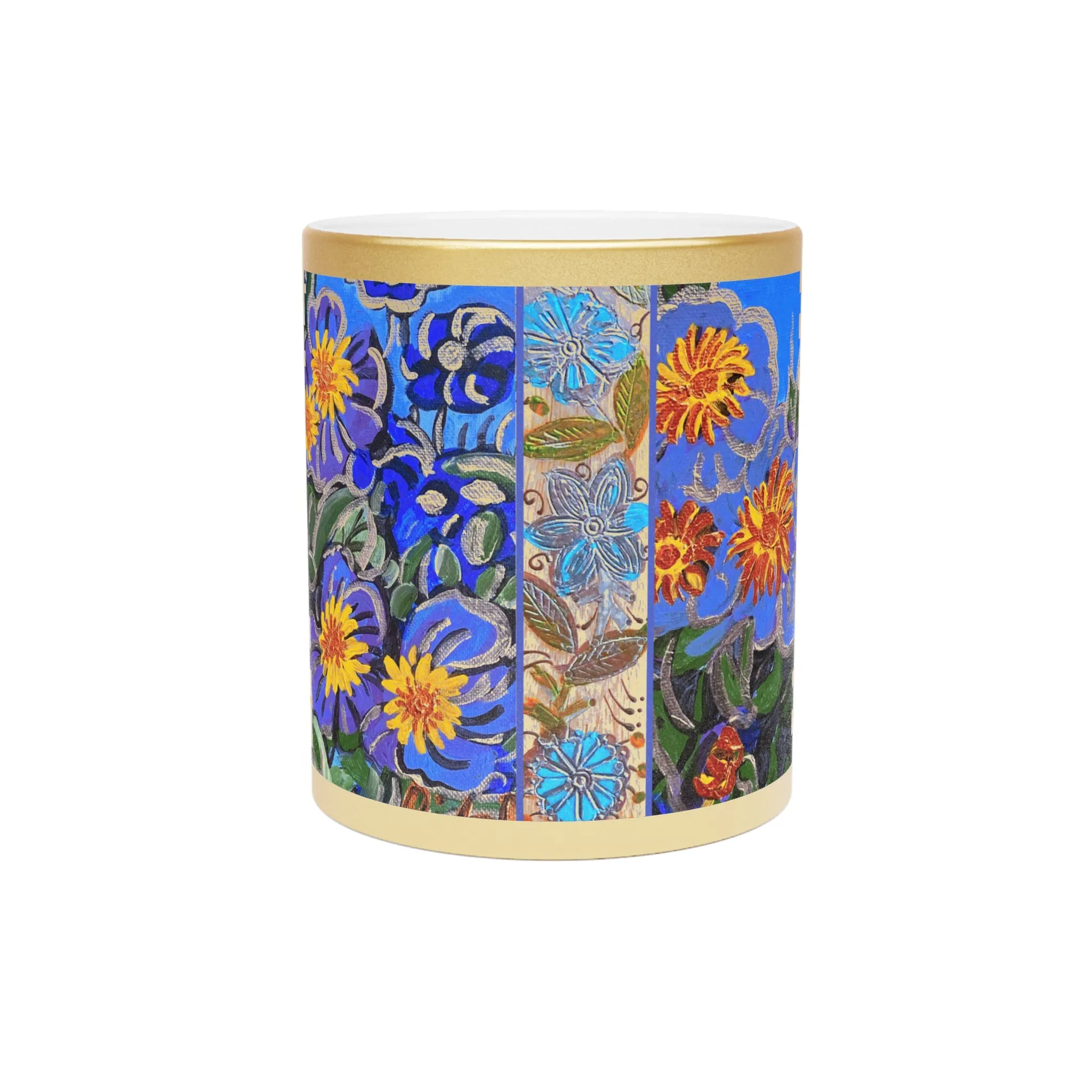 Metallic Mug (Silver\Gold) - The Happy Blues