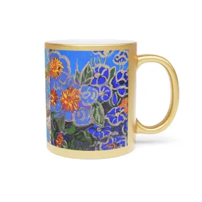 Metallic Mug (Silver\Gold) - The Happy Blues