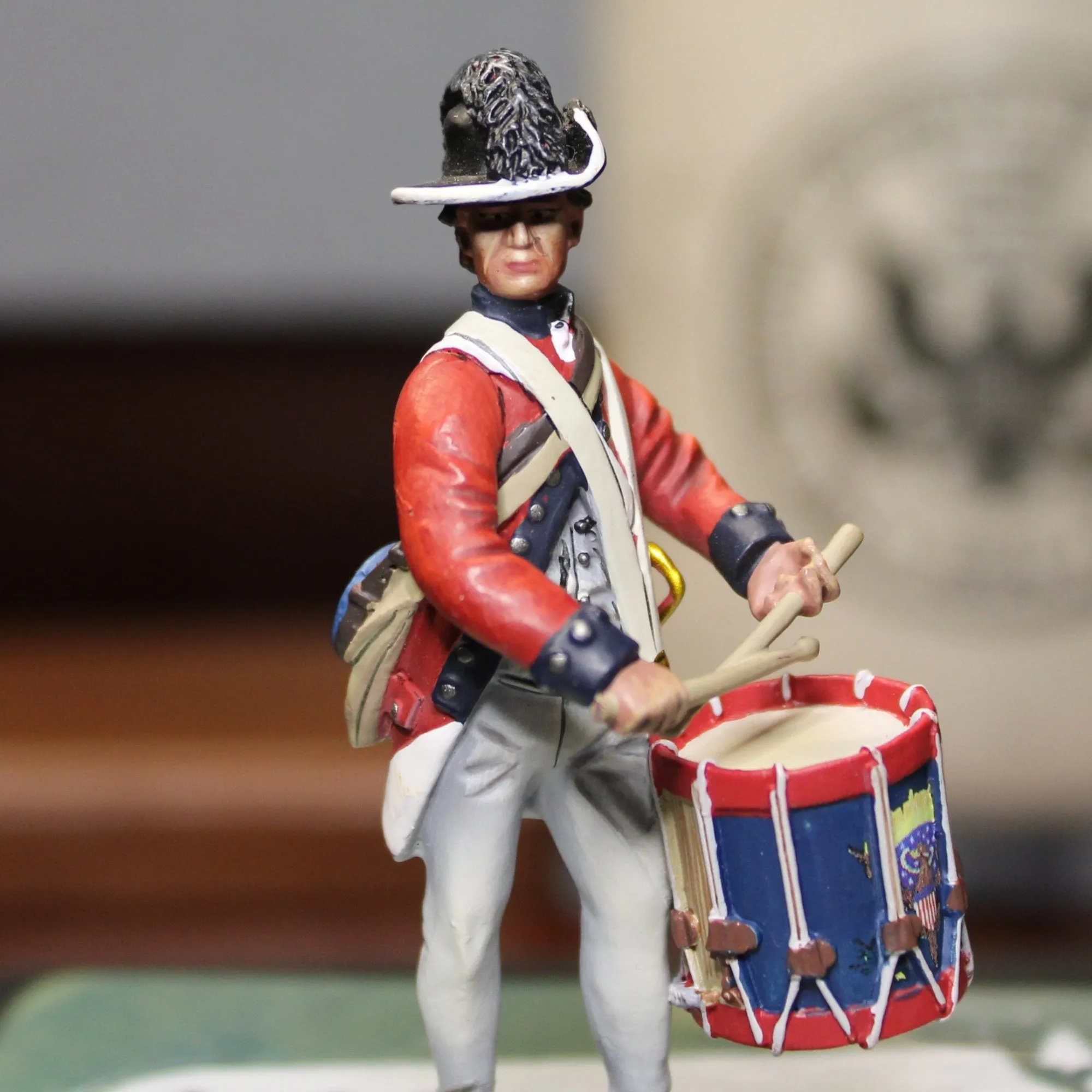 Miniature Collector's Figurine Legion of the United States Drummer