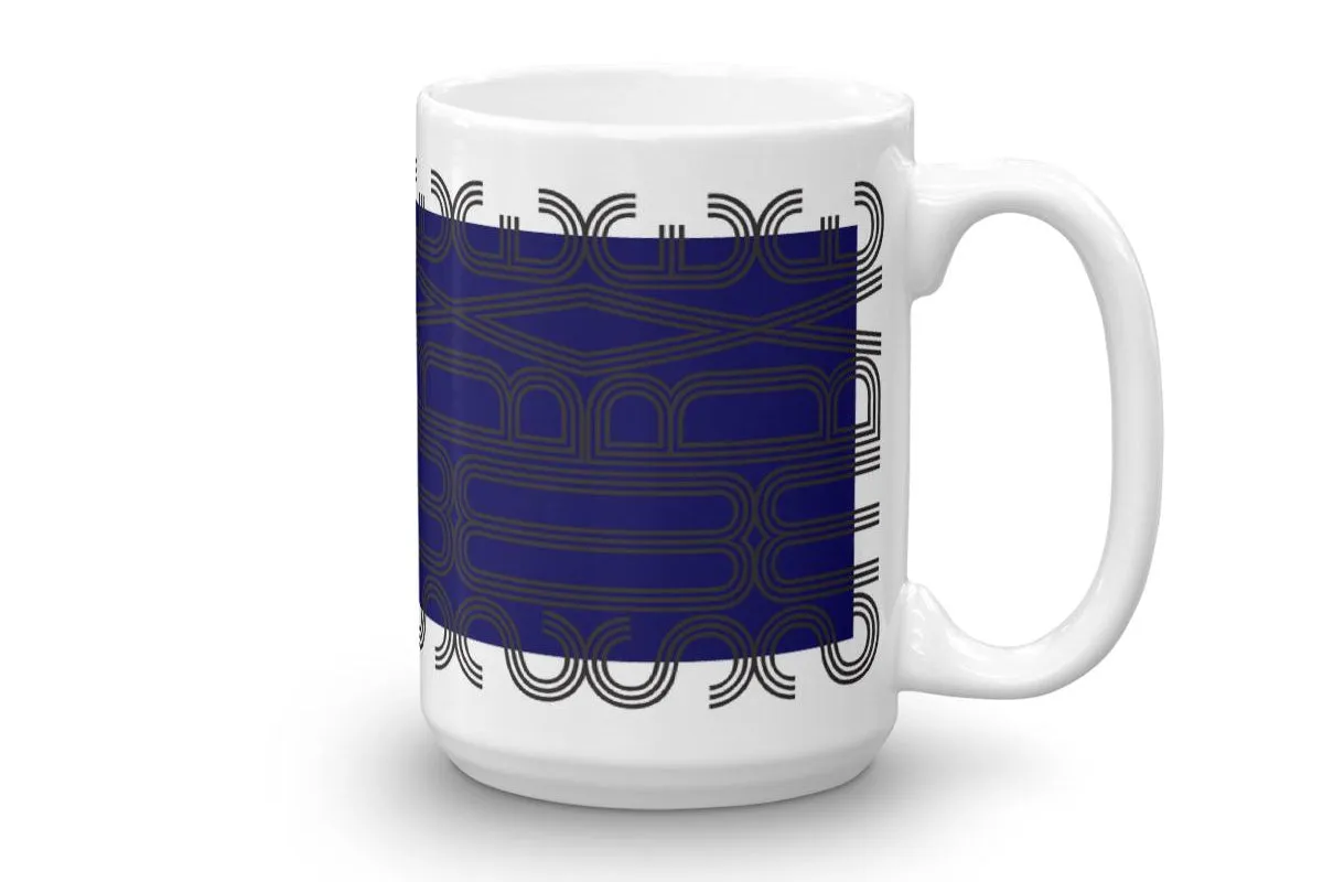 mug : MODERNE / dark navy