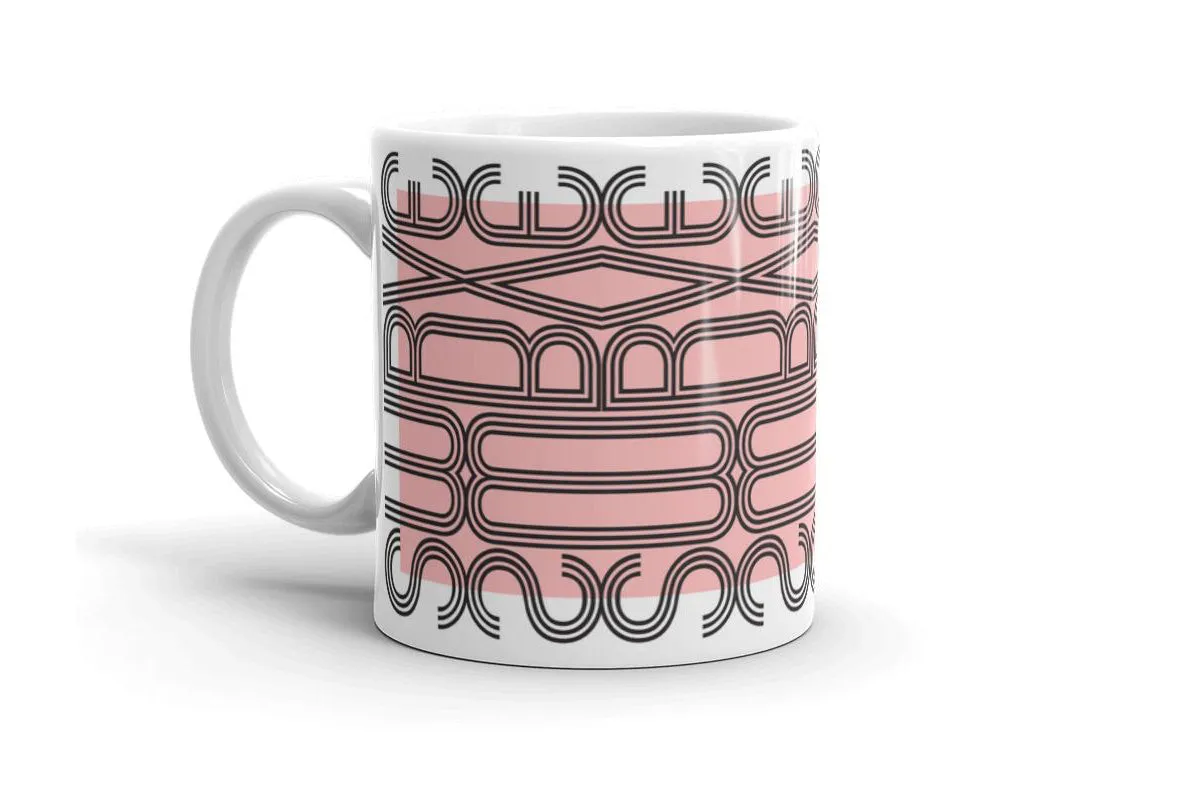 mug : MODERNE / light peach