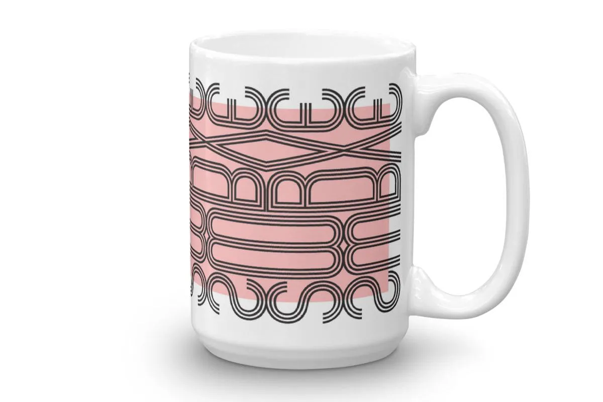 mug : MODERNE / light peach