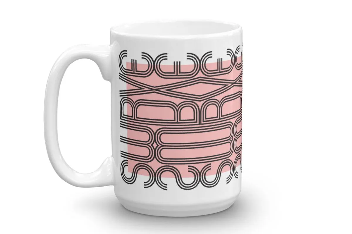 mug : MODERNE / light peach