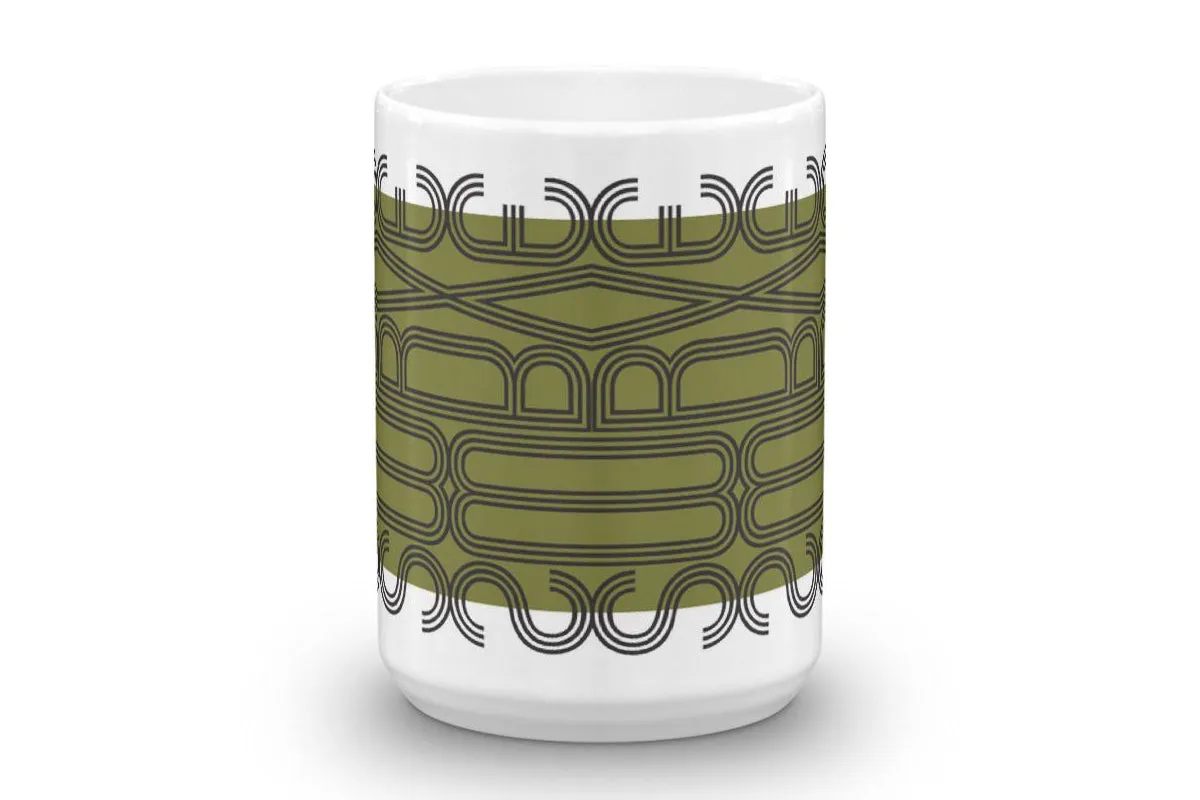 mug : MODERNE / olive