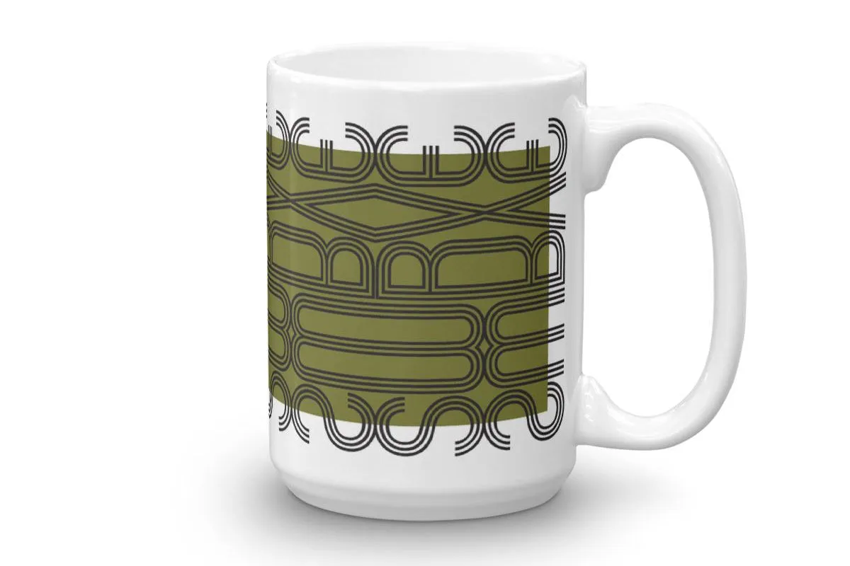 mug : MODERNE / olive