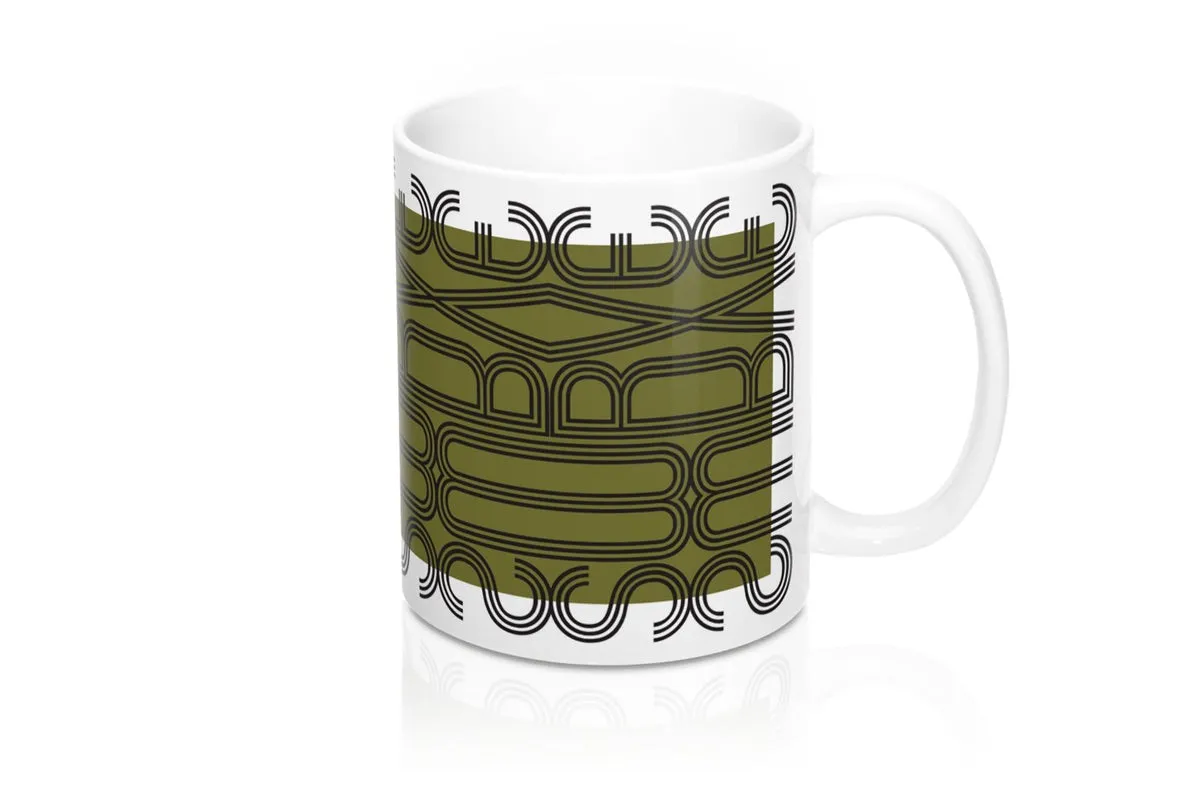 mug : MODERNE / olive