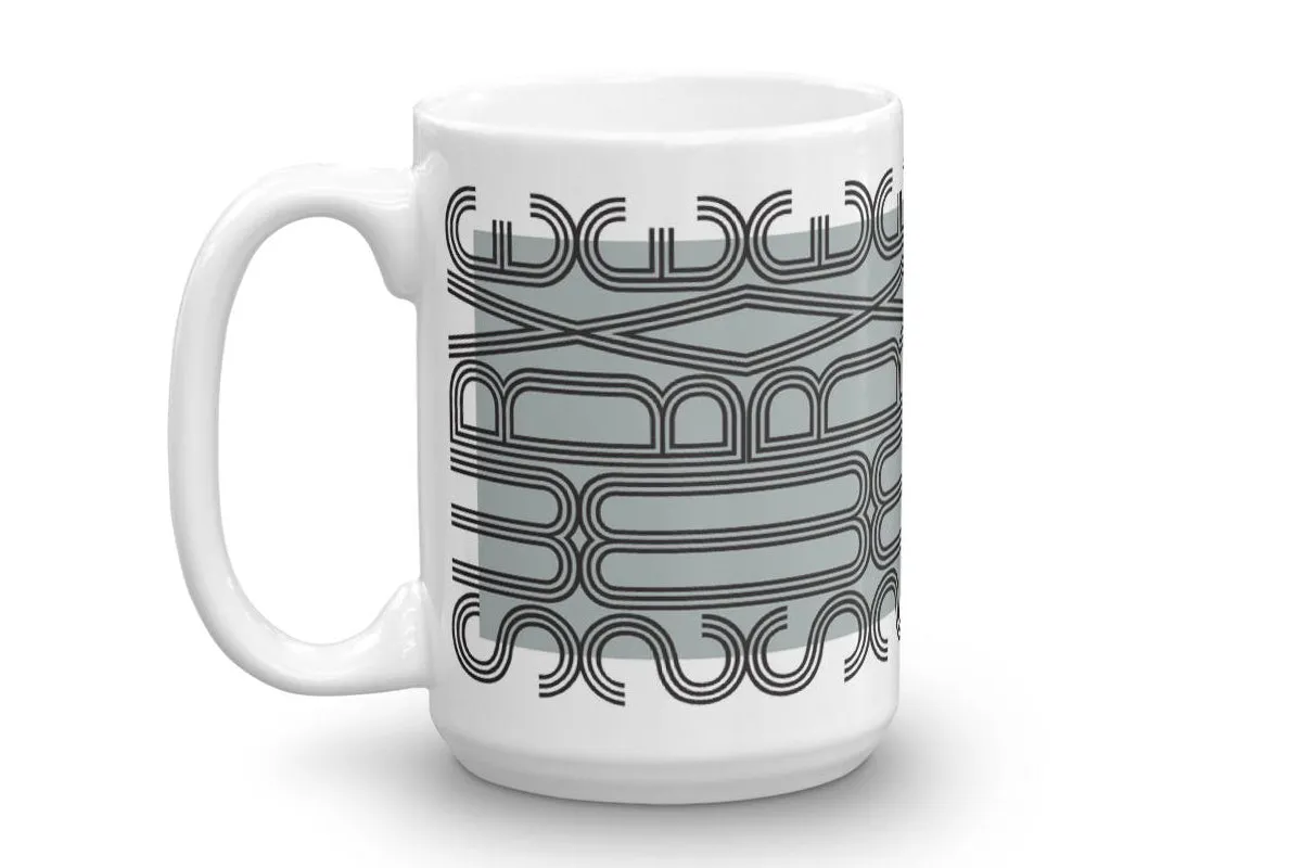 mug : MODERNE / sky grey