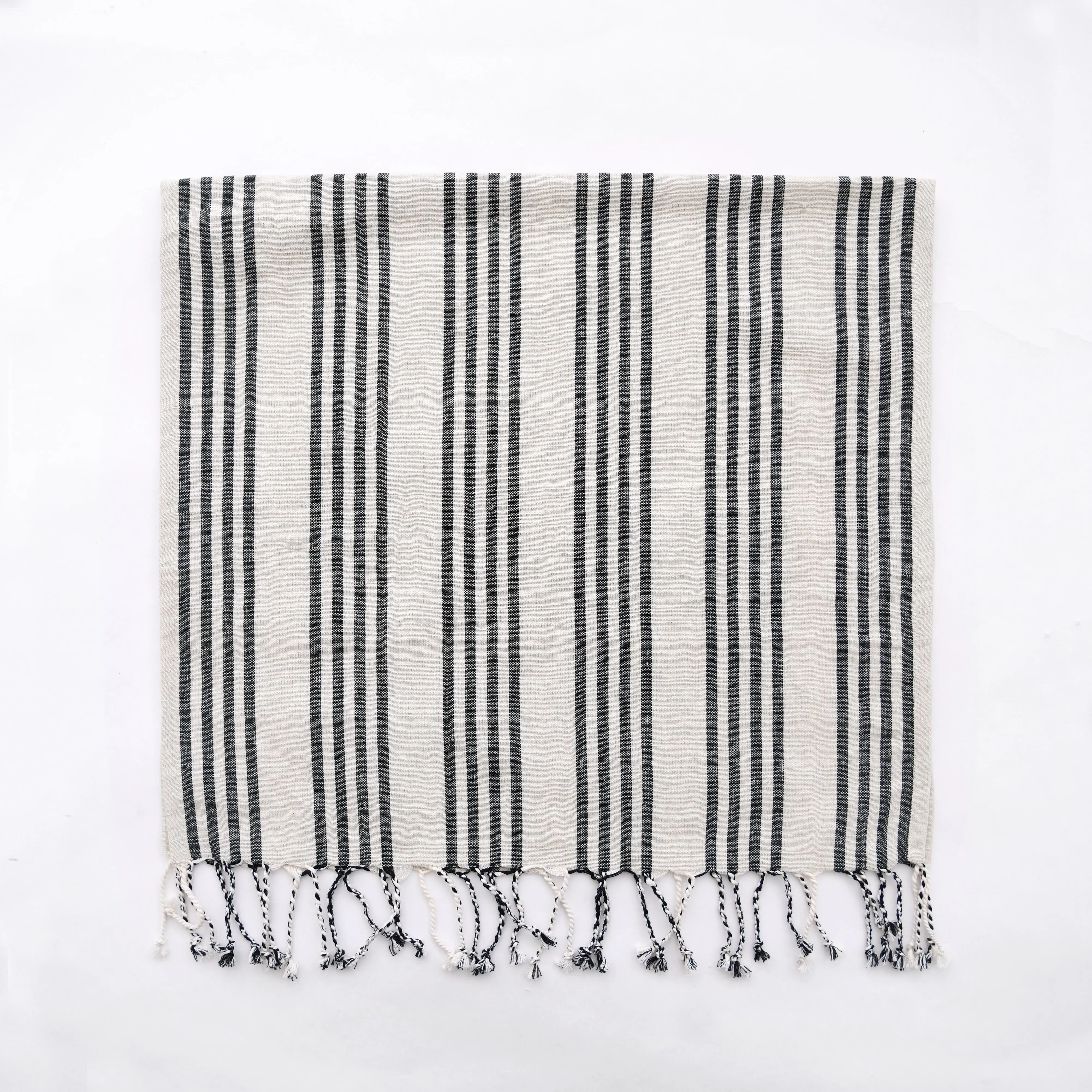 New! Spring Linen   Cotton Ticking Hand Towel