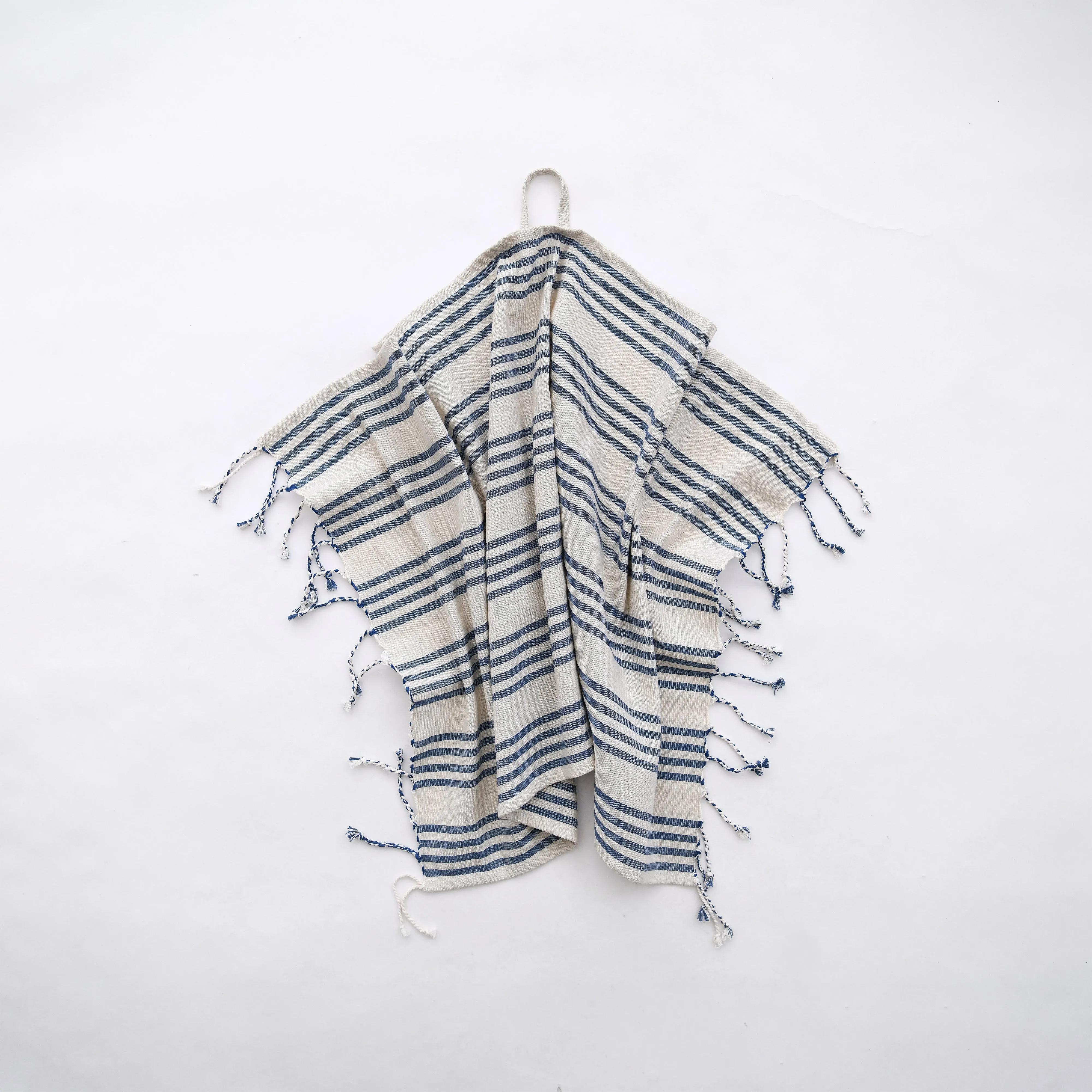 New! Spring Linen   Cotton Ticking Hand Towel